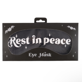 Rest In Peace Satin Eye Mask